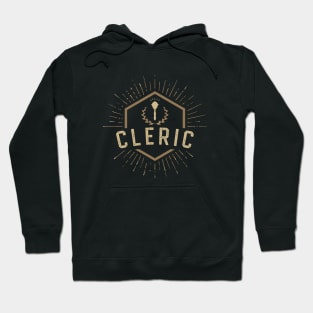 Cleric Character Class Tabletop Roleplaying RPG Gaming Addict Hoodie